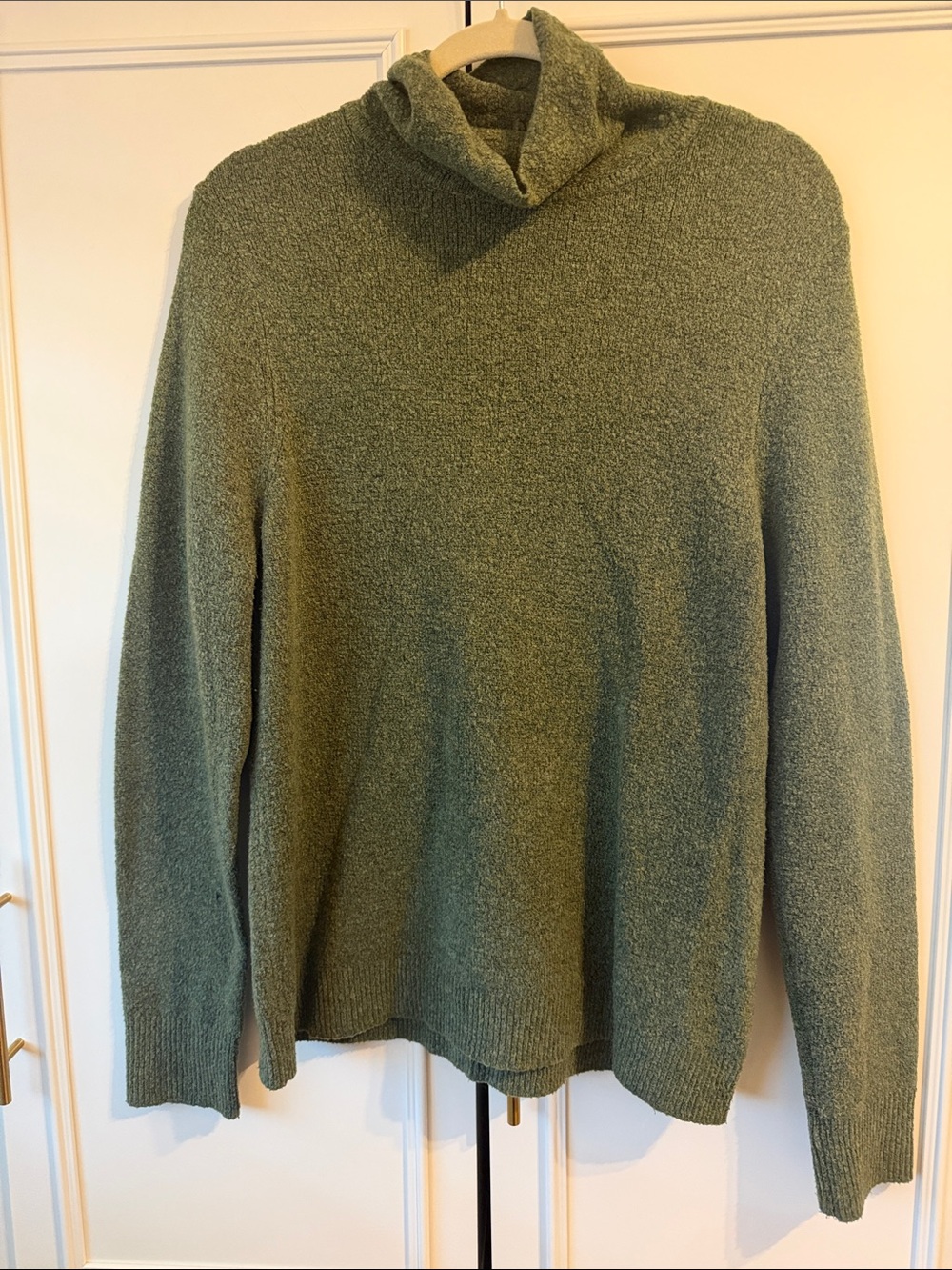 Abercrombie & Fitch Olive Turtleneck Sweater